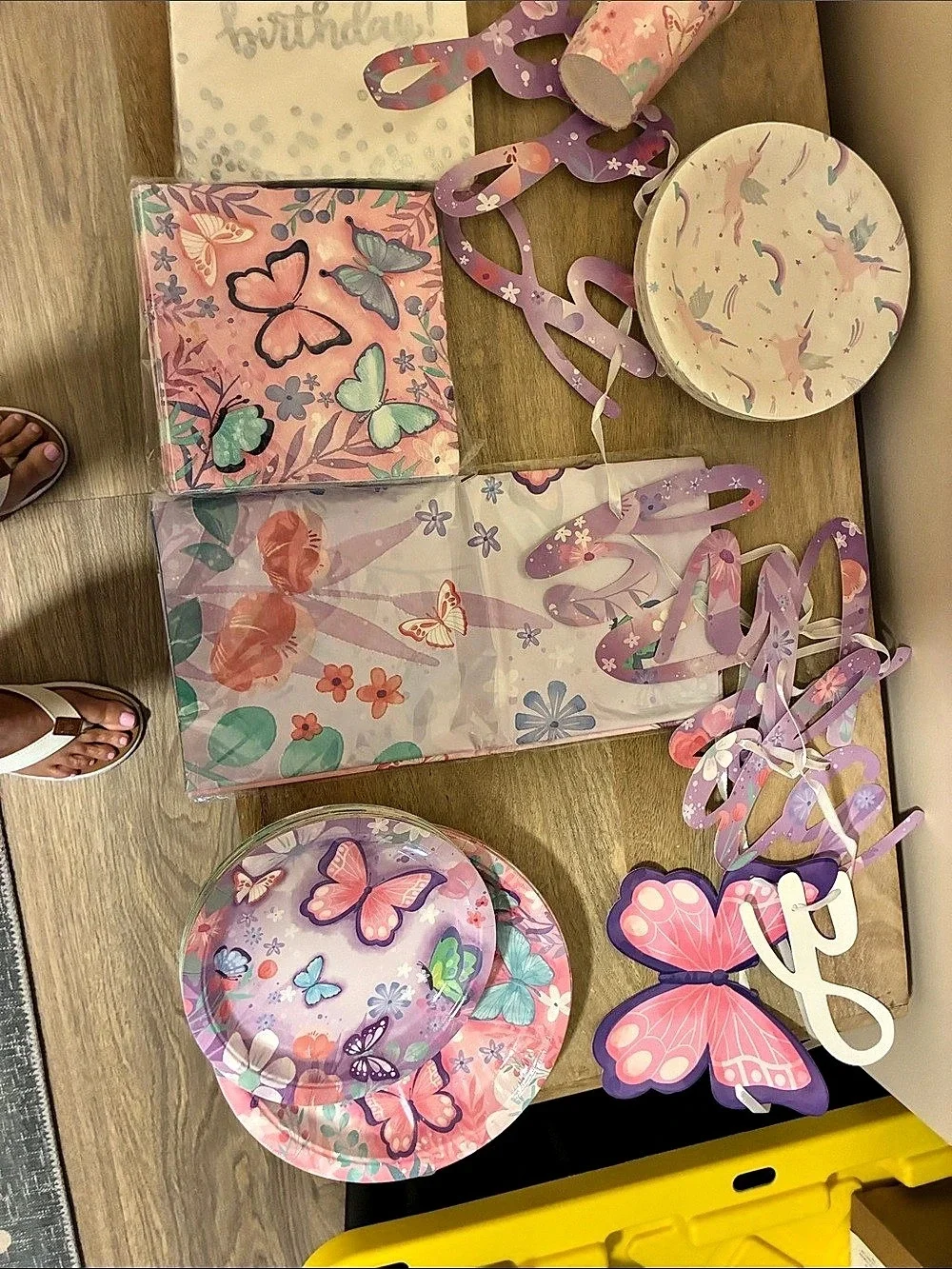 N/A butterfly themed